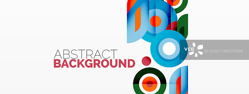 抽象圆形背景极简主义图片素材