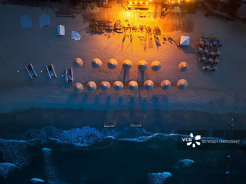 海边的聚会地图片素材