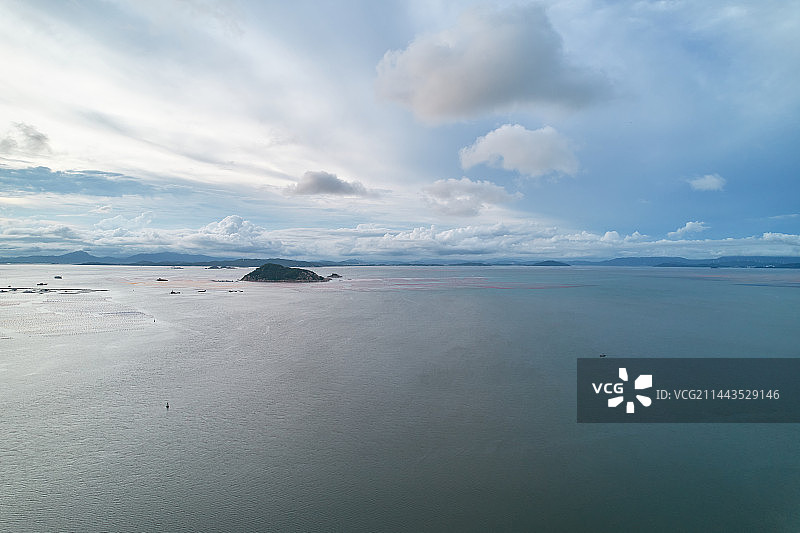 航拍汕头南澳海岸线风光图片素材