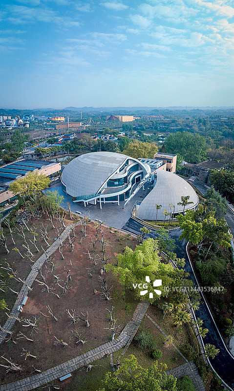 大山铺恐龙化石群遗址新馆 自贡恐龙博物馆探秘馆图片素材