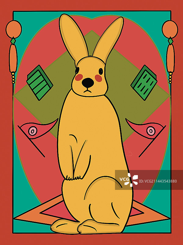 可爱兔子图片素材