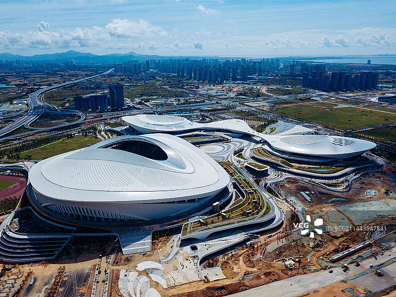 翔安白鹭体育场图片素材