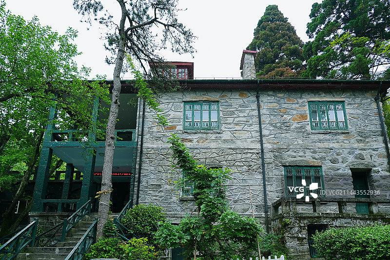 美庐别墅  江西省九江市庐山风景区美庐 宋美龄图片素材