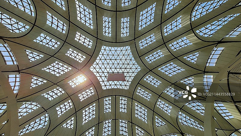 “如意祥云”中国风——北京大兴国际机场图片素材