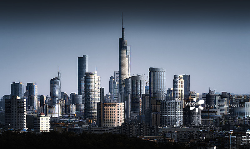 质感南京CBD图片素材