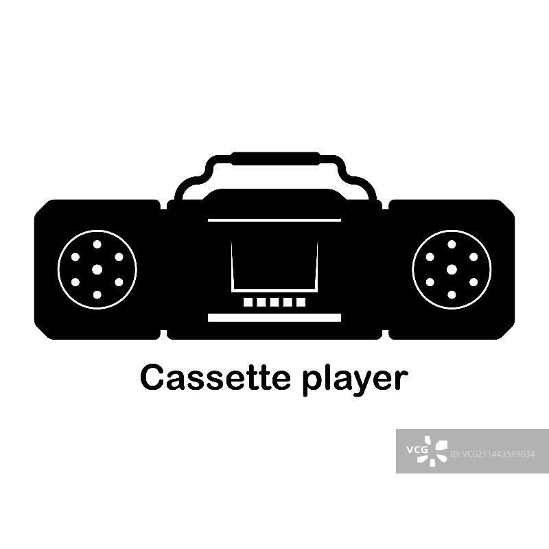 磁带录音机图标图片素材