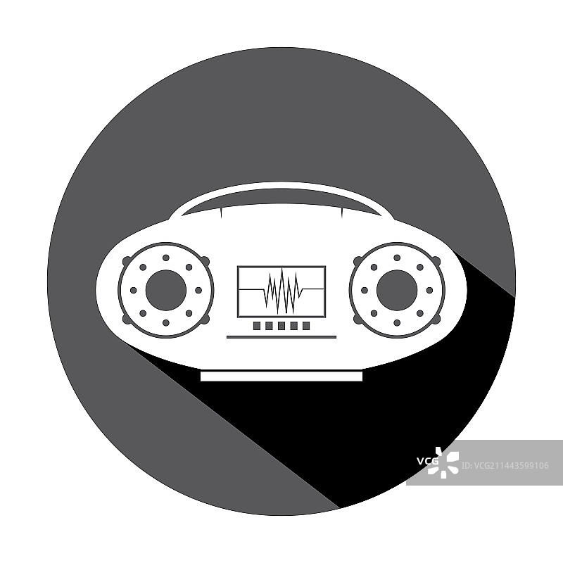 磁带录音机图标图片素材