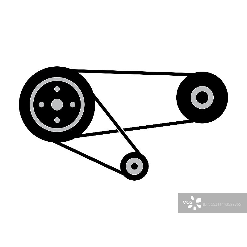 发动机皮带图标图片素材