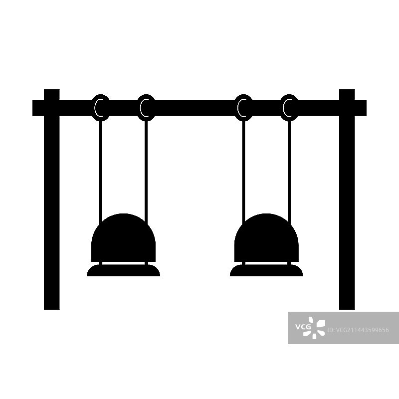 秋千图标图片素材