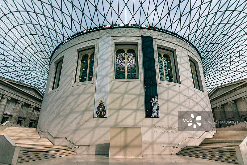 大英博物馆中庭图片素材