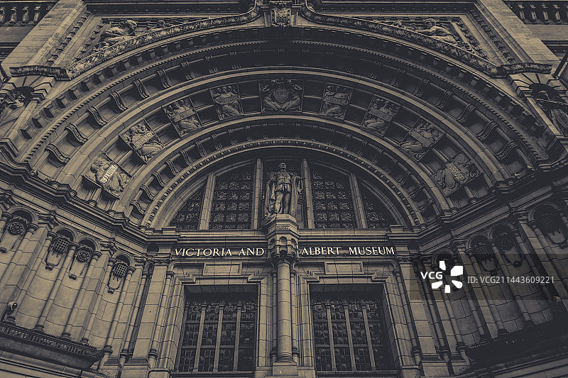 伦敦维多利亚与阿尔伯特博物馆图片素材