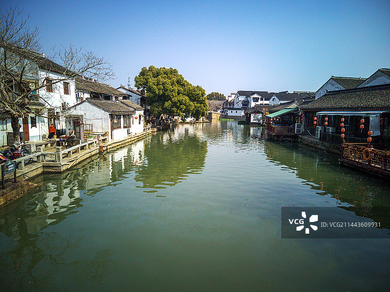苏州千年水乡同里古镇图片素材