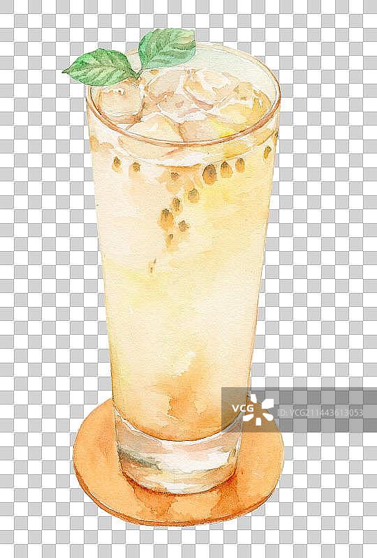 百香果茶饮料图片素材