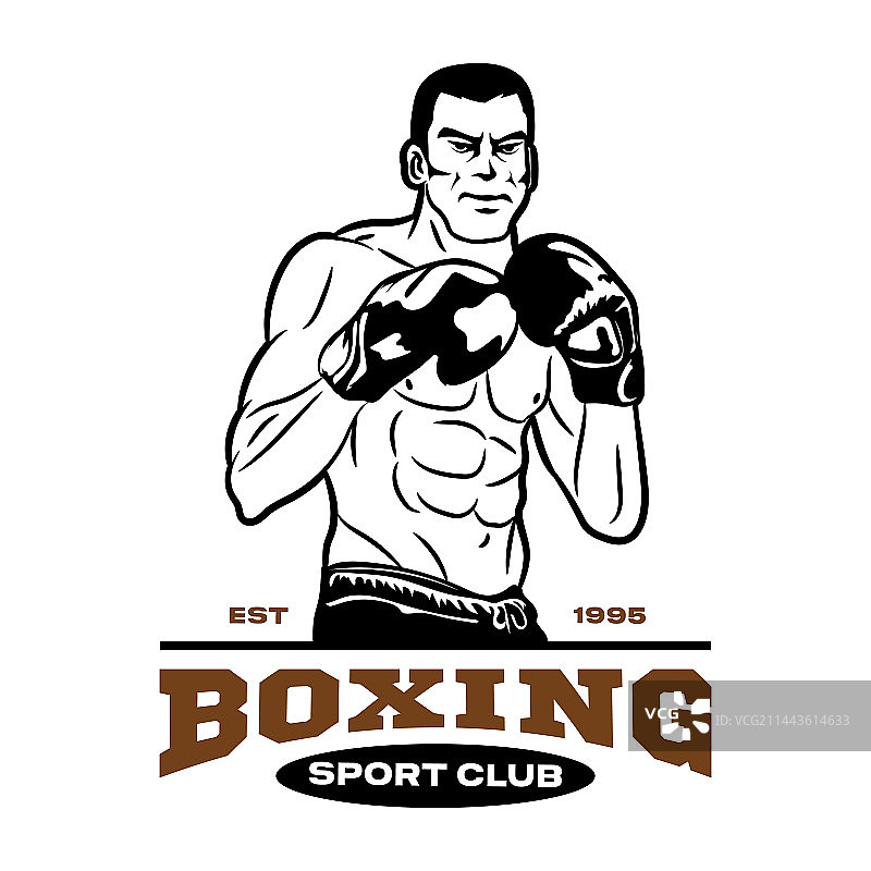 拳击手Logo图片素材