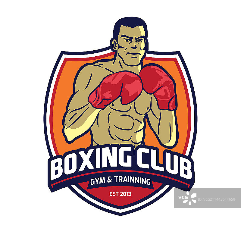 拳击手Logo图片素材