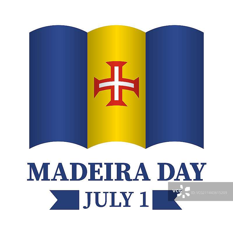 7月1日马德拉日banner假日庆典图片素材