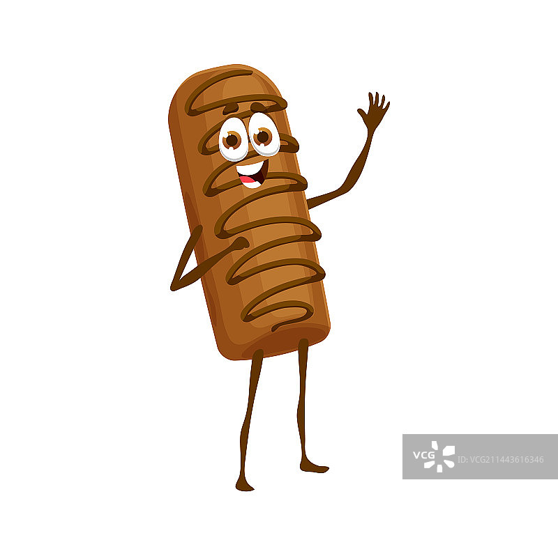 卡通饼干趣味角色面包店图片素材