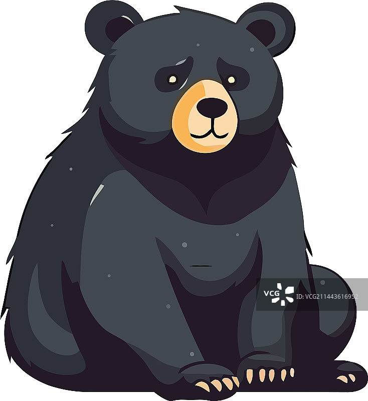 森林里的可爱泰迪熊图片素材