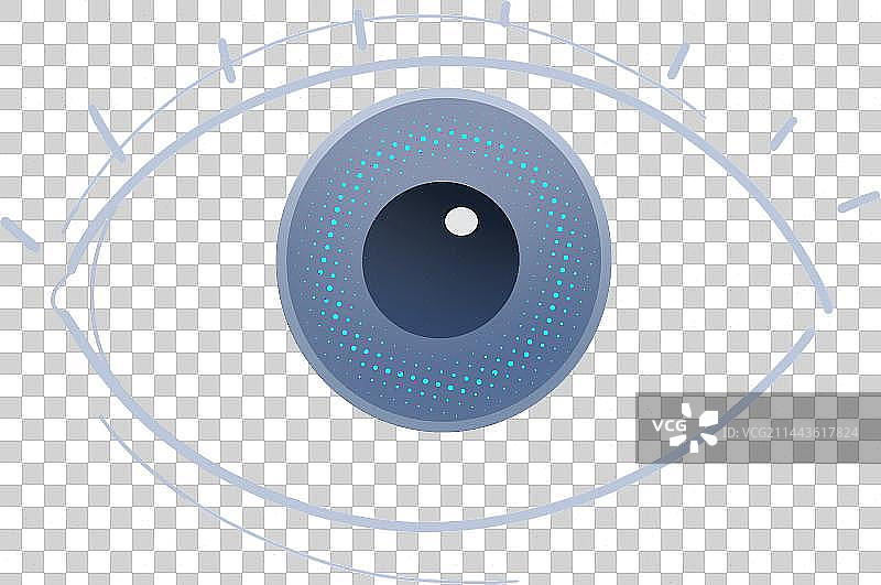 眼睛虹膜元素图片素材