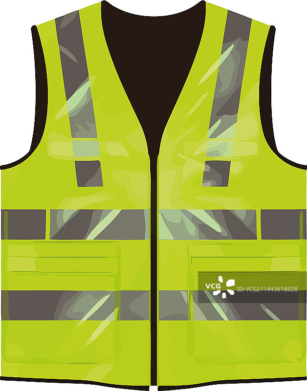 隔离的防护工作服图标图片素材