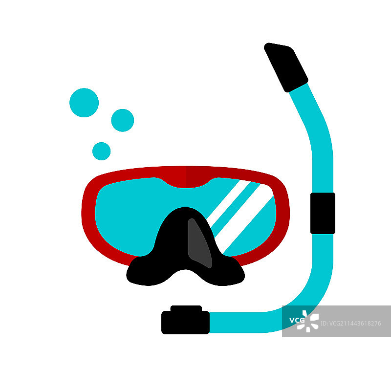 浮潜海洋活动图标图片素材