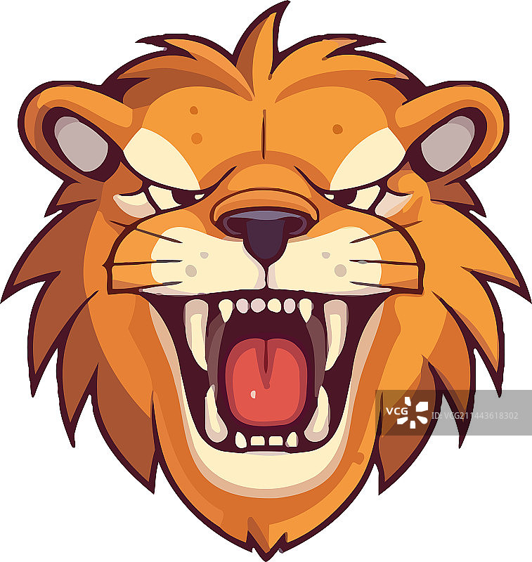 愤怒的老虎在野外怒吼图片素材