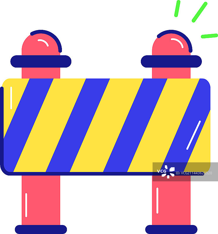 道路障碍图片素材