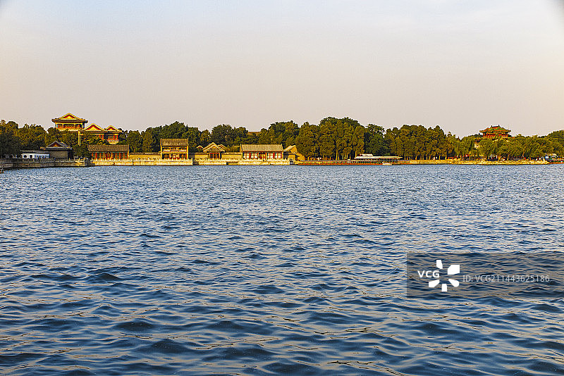 北京颐和园风光,昆明湖，颐和园图片素材