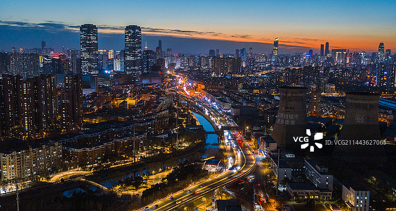 沈阳城市航拍风光图片素材