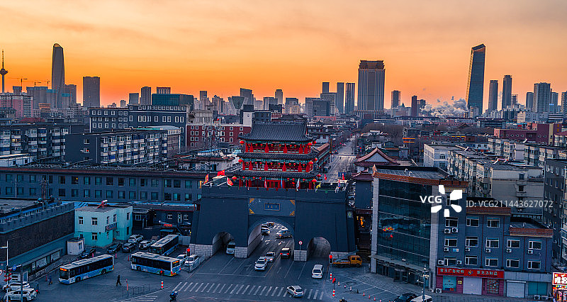 沈阳城市航拍风光图片素材