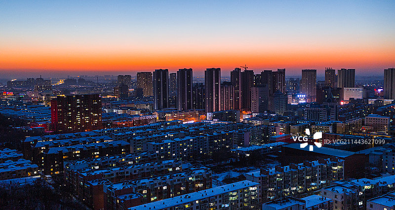 铁岭夜景图片素材