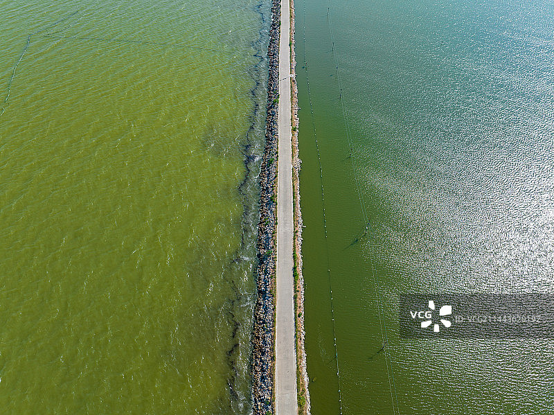 济南独山湖独山岛图片素材