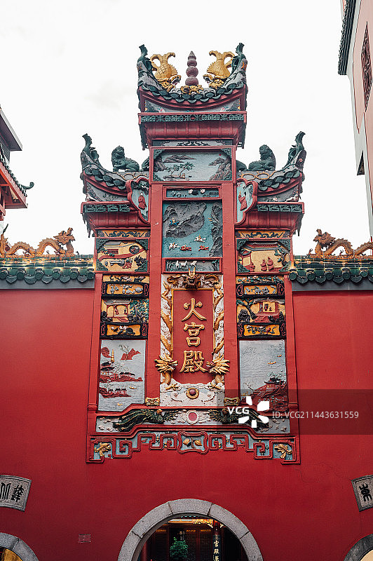 长沙火宫殿黄兴广场街景旅行图片素材