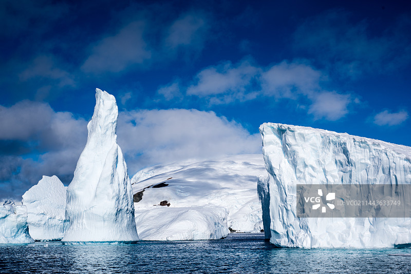 南极冰山图片素材