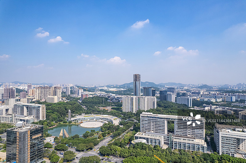 中国广州黄埔区科学城风光图片素材