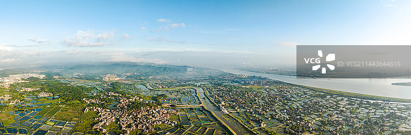 中国江门市鹤山市华侨城古劳水乡旅游区图片素材