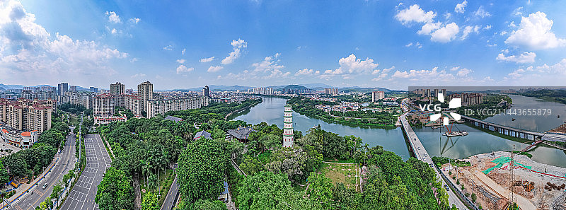 中国广州增城区增江画廊风光图片素材