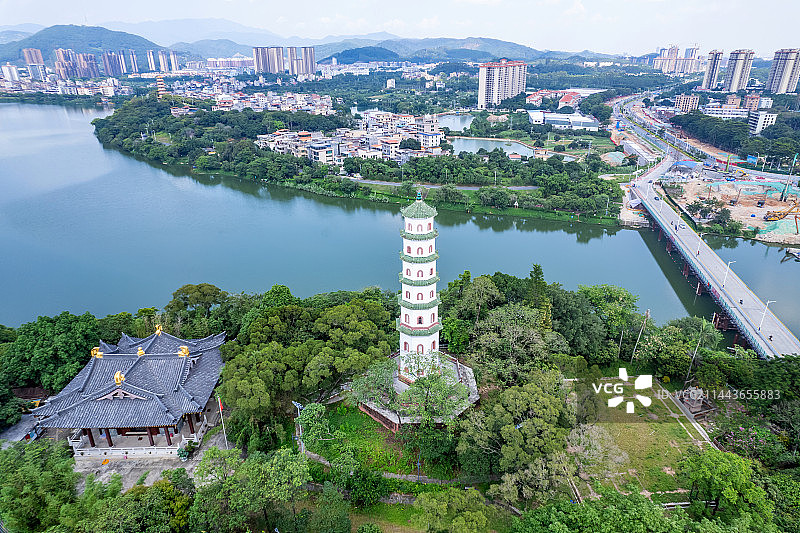 中国广州增城区雁塔图片素材