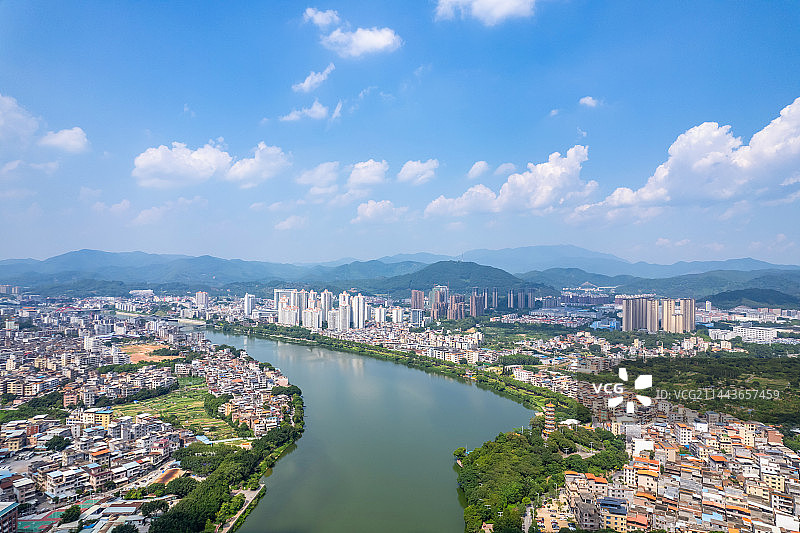 中国广州增城区增江画廊风光图片素材