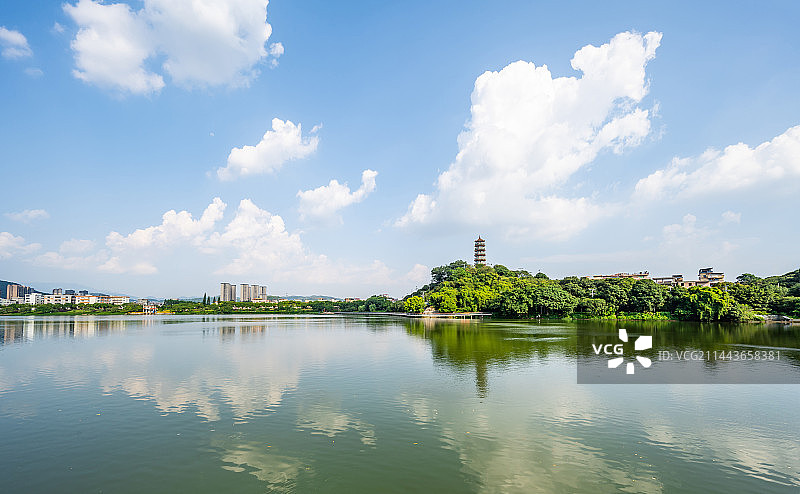 中国广州增城区增江画廊风光图片素材