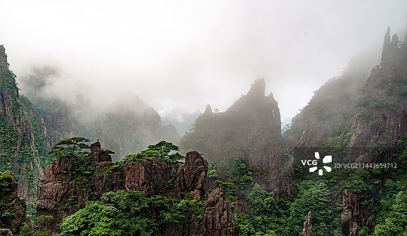 黄山揽胜图片素材