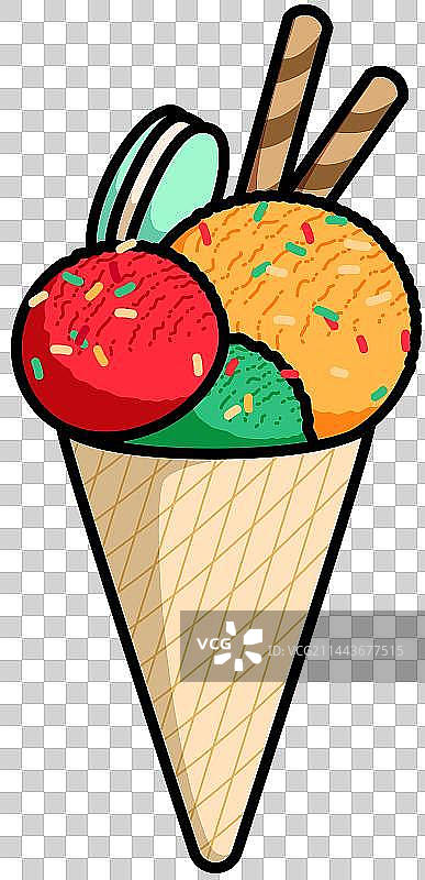冰淇淋图片素材