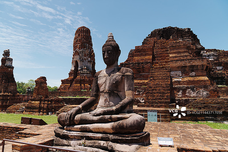 泰国 阿瑜陀耶 大城府图片素材