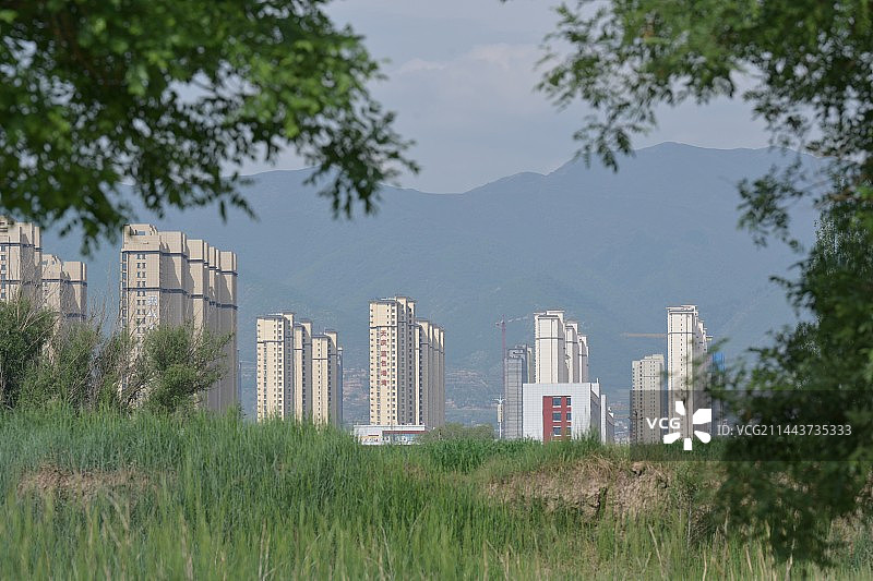 发展中的榆中图片素材