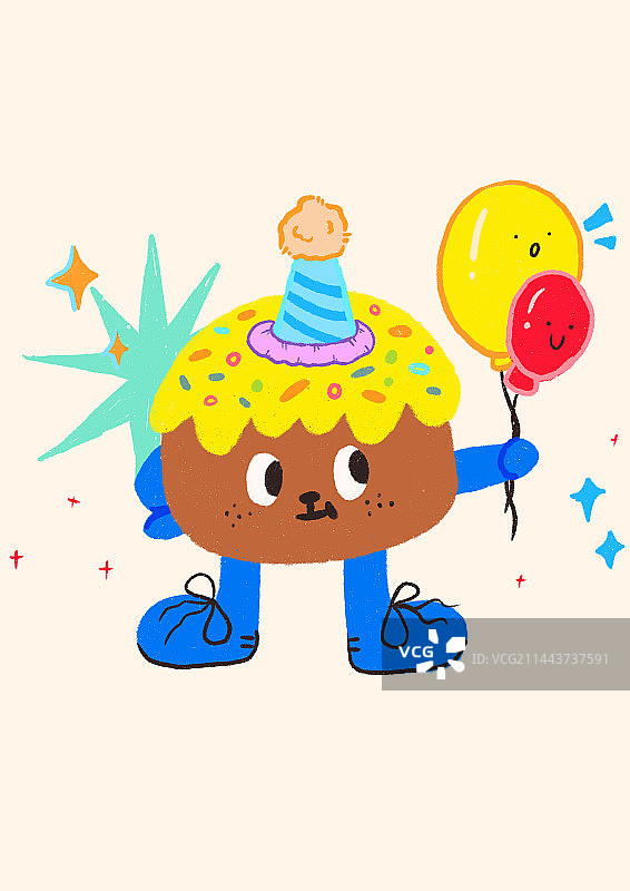 卡通蛋糕图片素材