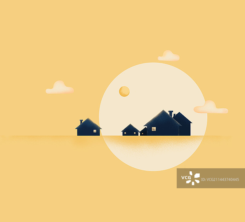 温馨小屋图片素材