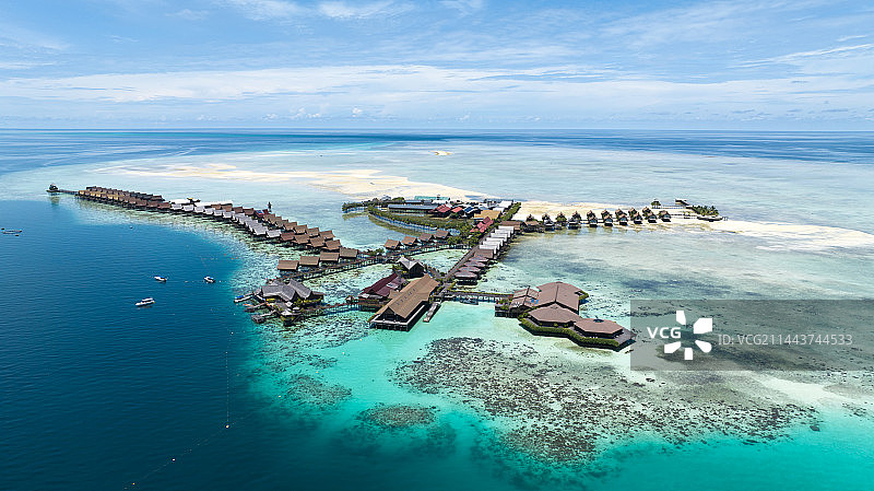 卡帕莱水屋图片素材