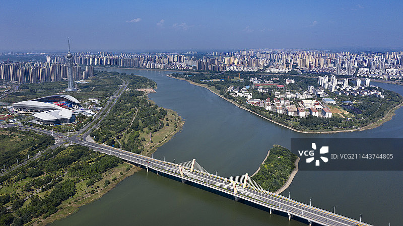 六安市航拍图片素材