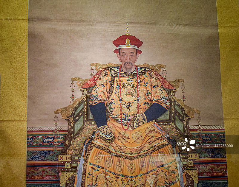 国家博物馆康熙御容像图片素材