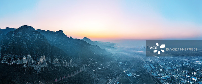 神农山晨景图片素材